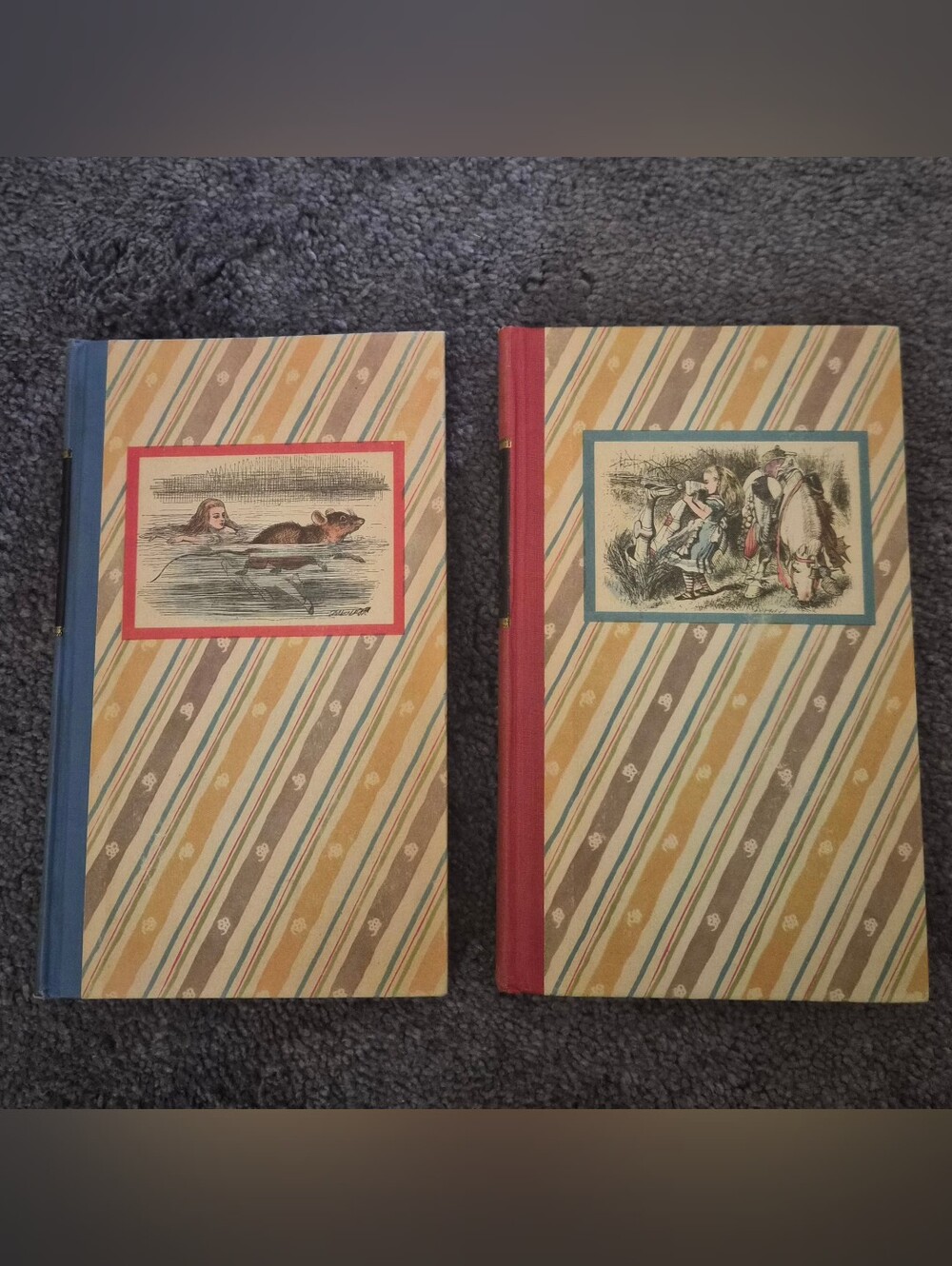 1946 Alice In Wonderland And Through The Looking Glass Special Edition Books